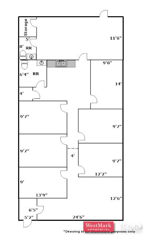 Office Space on 69th & Slide: 5145 69th St, Lubbock, TX 79424